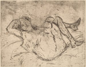 Fille rêveuse, 1906