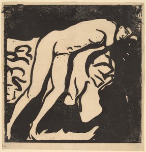 Jeune fille nue - Ernst Ludwig Kirchner
