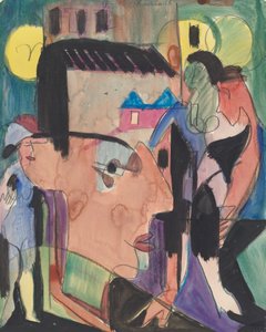 Autoportrait, 1928 - Ernst Ludwig Kirchner