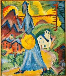 Alpleben, Triptyque - Ernst Ludwig Kirchner