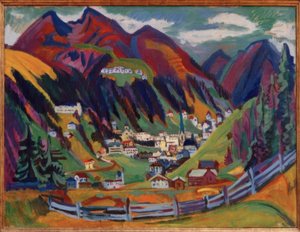 Vue sur Davos