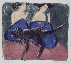 Cake-Walk. 1911 - Ernst Ludwig Kirchner