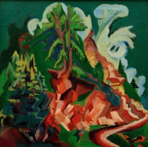 La montagne. Le chemin vers Stafel