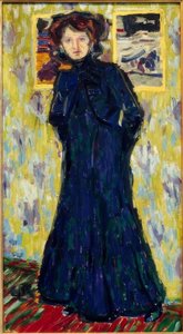 Doris, debout - Ernst Ludwig Kirchner
