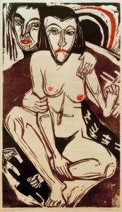 Mélancolie (Autoportrait avec Erna)