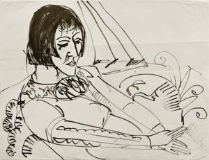 Sitzende (Erna)