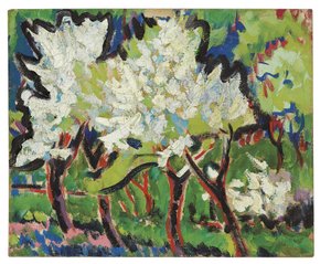 Arbres en fleurs IV, 1909
