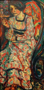 Femme dans un fauteuil à bascule (Emmi Frisch)