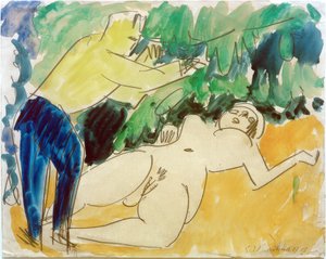 Peintre et modèle