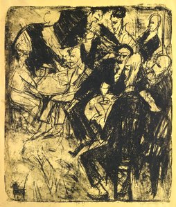 Restaurant de musique; Musikrestaurant, 1914