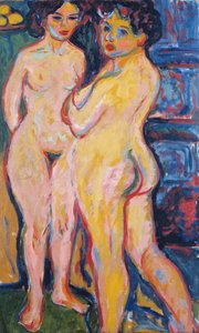 Nus debout près du poêle, 1908