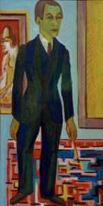 Peintre debout. Autoportrait