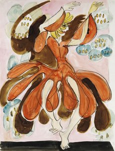 La Danseuse Palucca, vers 1930-31 - Ernst Ludwig Kirchner