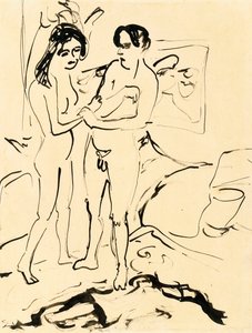 Le Couple, vers 1907