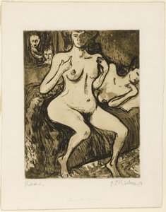 Deux Sœurs - Ernst Ludwig Kirchner