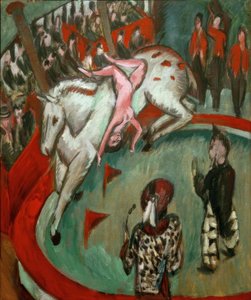 Cavalière de cirque
