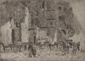 Lille : Ruine, 1916