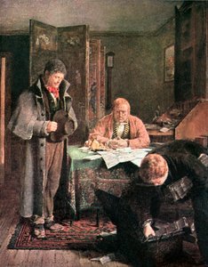 Le bail refusé (litho couleur)