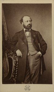 Portrait du compositeur François Bazin - Erwin Hanfstaengl