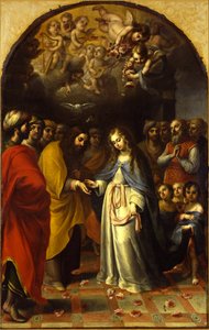 Le Mariage de la Vierge, vers 1693 - Esteban Márquez de Velasco