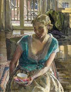 Thé en hiver - Ethel Gabain