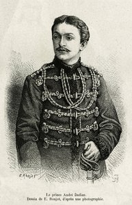 Prince André Dadian de Mingrélie (1850-1910), général de l