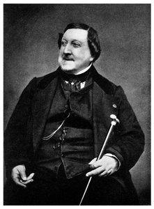 Gioachino Rossini, compositeur italien, 19ème siècle - Etienne Carjat
