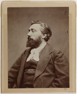 Léon Gambetta (1838-1882), avocat et homme politique. - Etienne Carjat