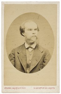 Portrait du poète Paul Verlaine 1844-1896, vers 1870 - Etienne Carjat