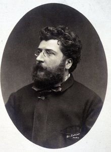 Portrait du compositeur Georges Bizet - Etienne Carjat