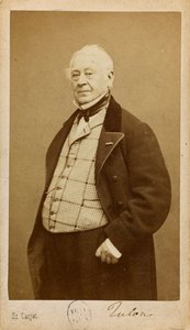 Portrait du compositeur et flûtiste Jean-Louis Tulou 1786-1865, vers 1860 - Etienne Carjat
