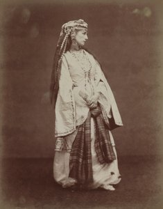 Sarah Bernhardt dans Zaïre de Voltaire, 1874