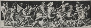 Combats et triomphes, probablement années 1560 - Etienne Delaune