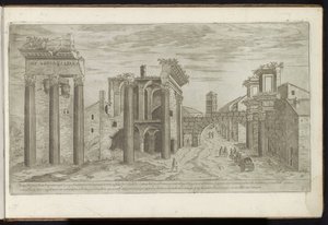 Ruines sur le Forum de Nerva - Etienne Duperac