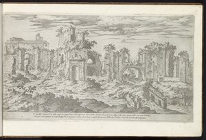 Ruines des Thermes de Titus à Rome