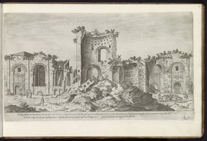Thermes de Constantin à Rome - Etienne Duperac
