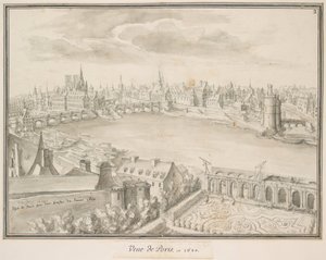 Veue de Paris, en 1620