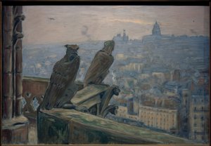 Paris vu de Notre-Dame - Etienne Moreau Nelaton