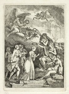 Planche de, Nella Venuta - Etienne de Lavallee Poussin