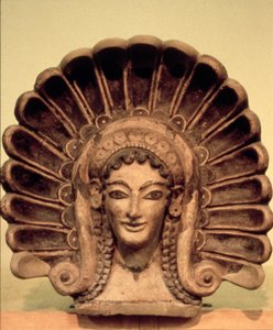 Fixation dans le temple étrusque de Véies, VIe siècle av. J.-C. - Etruscan