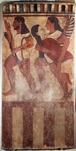 Art étrusque : Plaque en terre cuite peinte appelée Plaque Campana