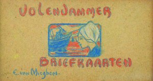 Volendam Postkarte - Eugeen van Mieghem