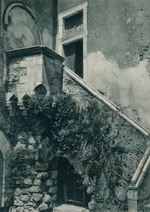 Un coin tranquille de Taormina, Sicile, Italie, 1927 - Eugen Poppel