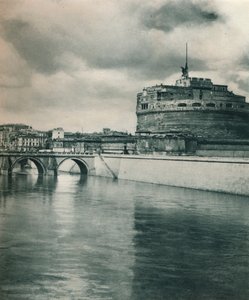 Castel Sant Angelo, Rome, Italie, 1927 - Eugen Poppel