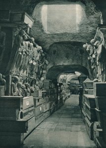 Catacombes des Capucins, Palerme, Sicile, Italie, 1927