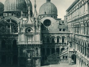 Cour du Palais des Doges, Venise, Italie