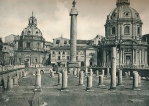 Forum de Trajan, Rome, Italie, 1927 - Eugen Poppel