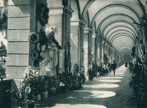 Cimetière monumental de Staglieno, Gênes, Italie, 1927