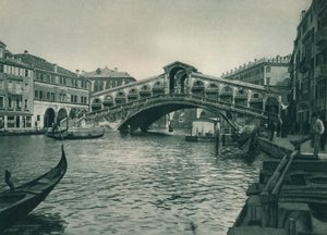 Pont du Rialto, Venise, Italie, 1927