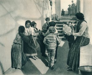 Tarantelle, Capri, Italie, 1927
